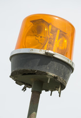 Orange light beacon
