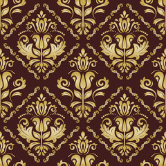 Seamless Orient Vector Background