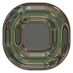 Frame button generated texture