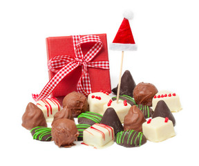 Pralinen zu Weihnachten