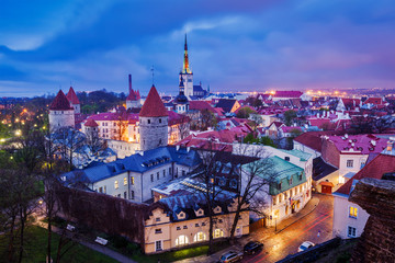 Tallinn Medieval Old Town, Estonia