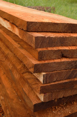 Wood for industrial applications.