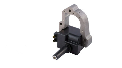 coil, ignition isolated on white