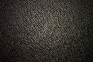 Black leather