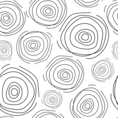 Fototapeta na wymiar Abstract seamless pattern with circles
