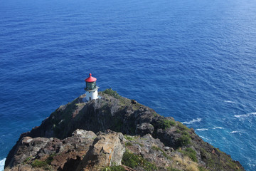 lighthouse Oahu, Hawaii, USA