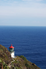 Fototapeta na wymiar lighthouse Oahu, Hawaii, USA