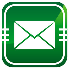 Send email symbol, vector icon