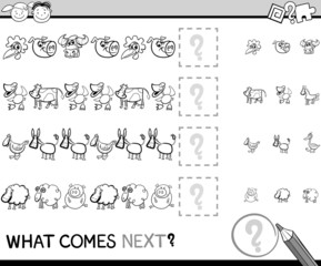education game with farm animals