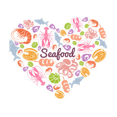 Love Seafood Concept