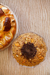 Traditional sweet wheat/Cooked sweet wheat in glass bowl