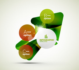 Modern business infographics