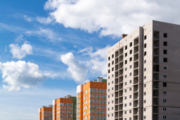 Fototapeta premium Modern High Rise Apartment Buildings