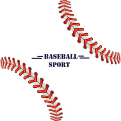 baseball illustration background for text, logo