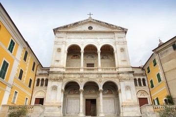Fototapeta na wymiar Massa Cathedral, Tuscany, Italy