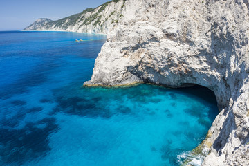 Obraz premium Porto Katsiki beach in Lefkada island (Greece)