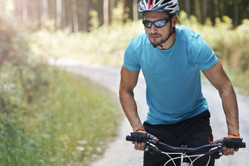 He is a professional cyclist