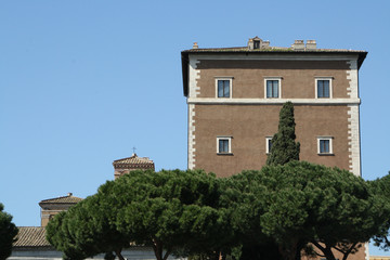 Rome,Italy,Palazzo Venezia,Palace of Venice.
