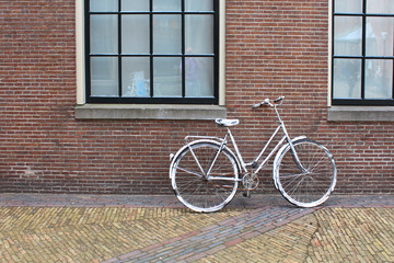 Obraz na płótnie Canvas Bicyclette à Amsterdam