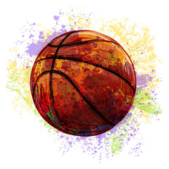 Basketball
Created by professional Artist. This illustration is created by Wacom tablet by using grunge textures and brushes