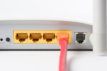 Wireless modem router network hub