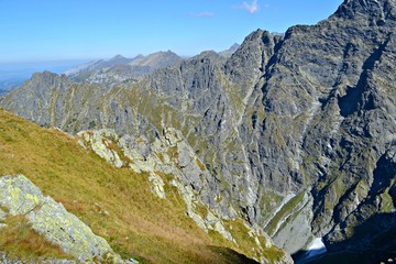 Widok z  Kazalnicy Mięguszowieckiej © Marta