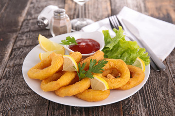 deep fried calamari