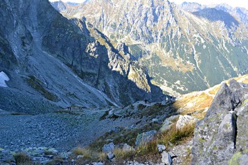 Szlak w Tatrach Wysokich