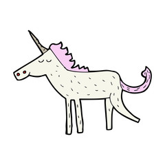 cartoon unicorn