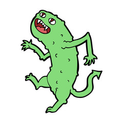 Obraz premium cartoon monster