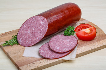 Sausage with herbs