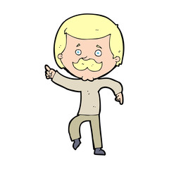 cartoon dancing dad