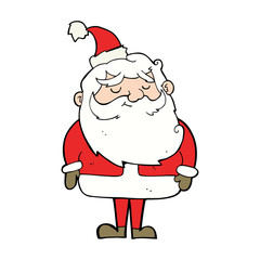 cartoon santa claus