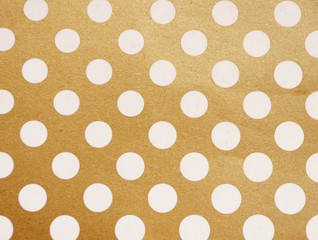 vintage background from grunge paper, Polka dots