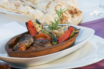 Kofte, Kofta, Middle East Kababs in marmite