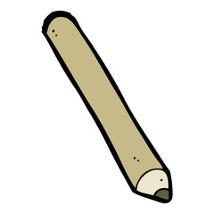 cartoon pencil