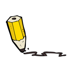 cartoon drawing pencil