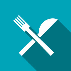 kitchen icon of crossed fork and knife