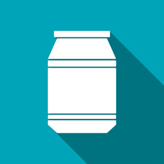 kitchen icon of jar