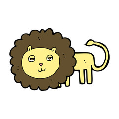 cartoon lion