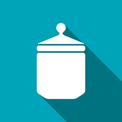 kitchen icon of jar