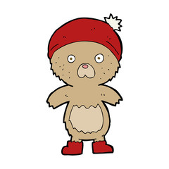 cartoon cute teddy bear