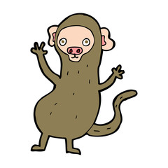 cartoon monkey