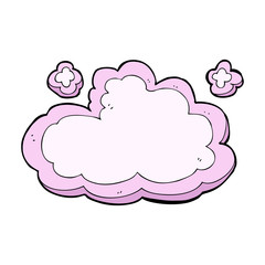 cartoon decorative cloud