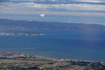 Vista aerea - Sud sardegna