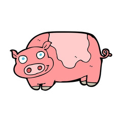 cartoon pig