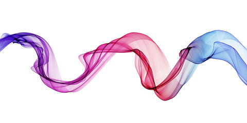 The magical form of violet smoke. abstract violet-red-Blue background