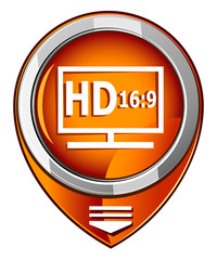 HD display orange pointer