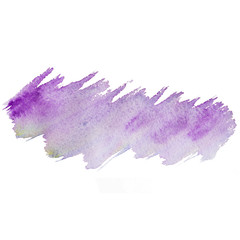 Abstract Watercolor Brush Isolated on White - 85401542