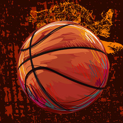 Basketball
Created by professional Artist. This illustration is created by Wacom tabletby using grunge textures and brushes